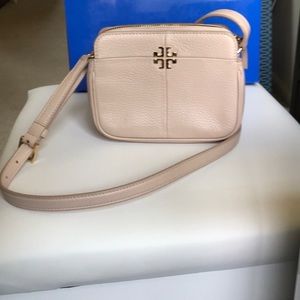 SOLD Tory Burch Ivy Micro Crossbody Bag Nude Beige